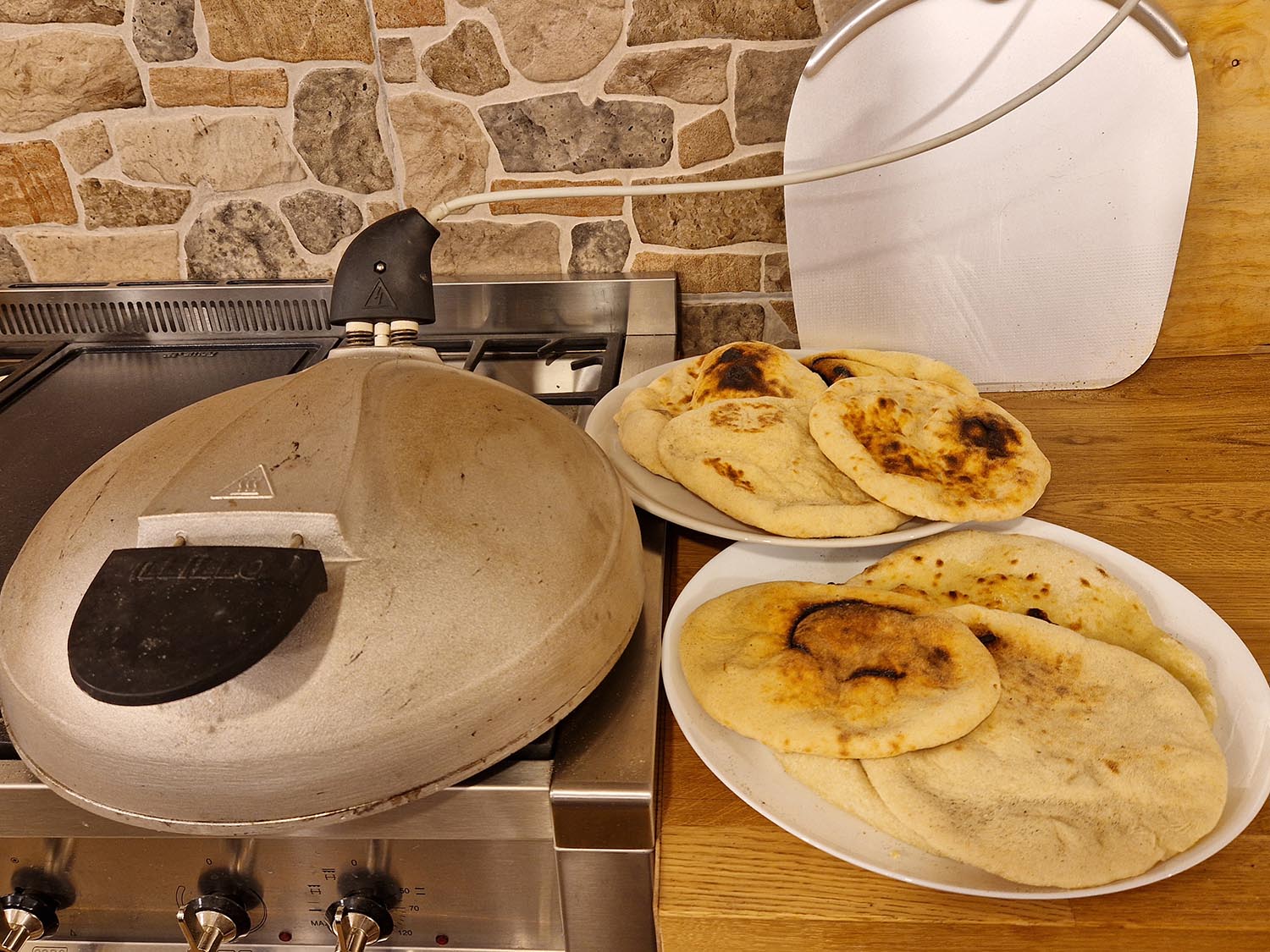 Pane Naan Senza Lievitazione