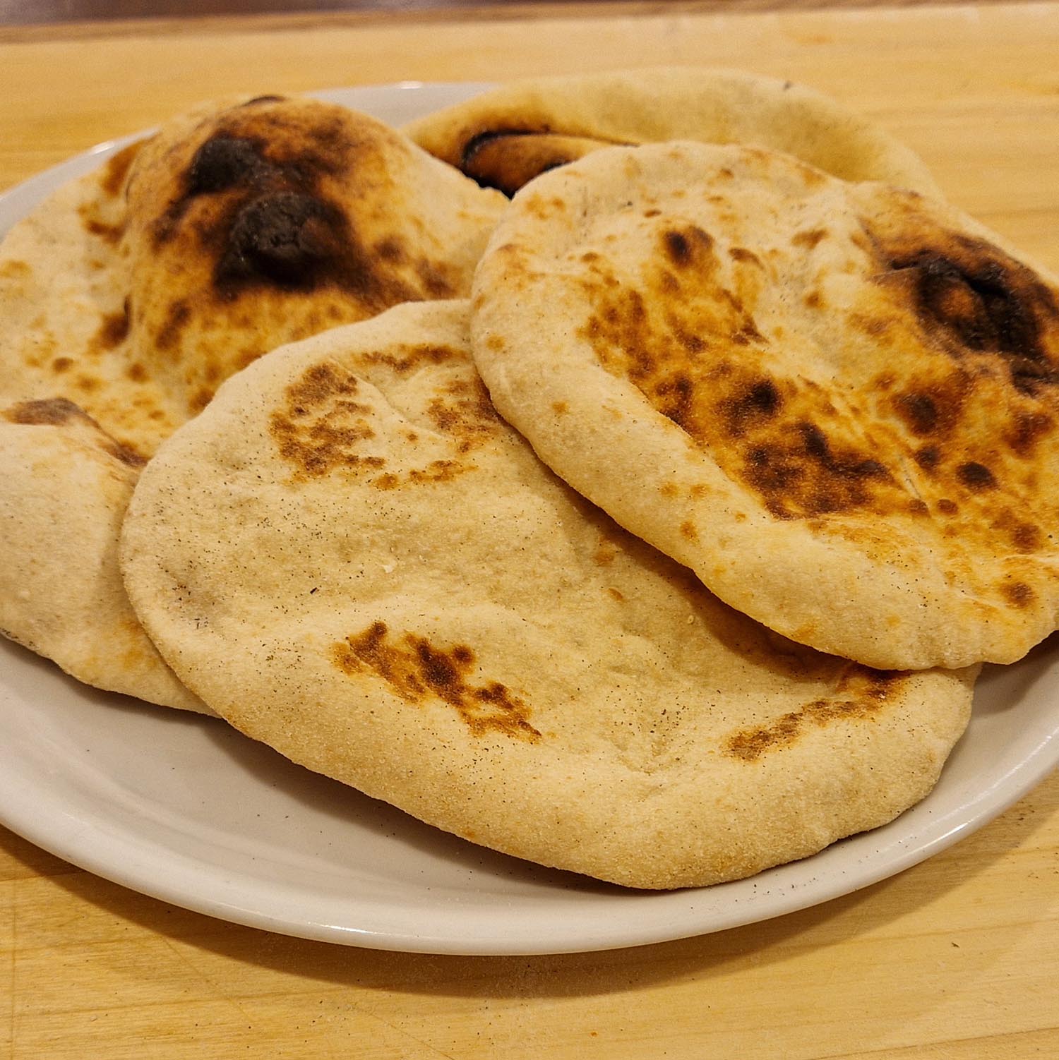 Pane Naan Senza Lievitazione