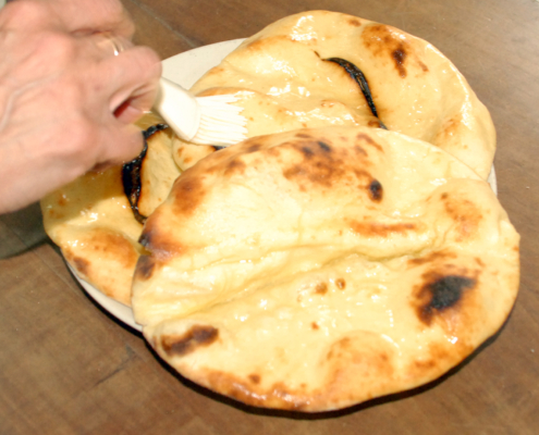 Pane Pita con e senza lievitazione